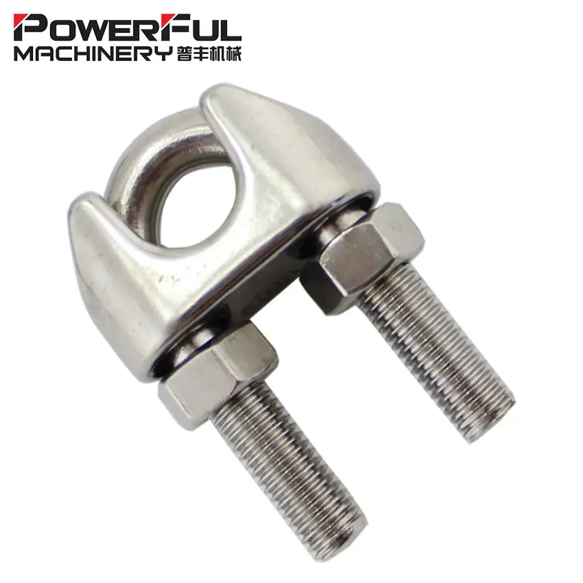 SS 304/316 DIN741 зажим для троса