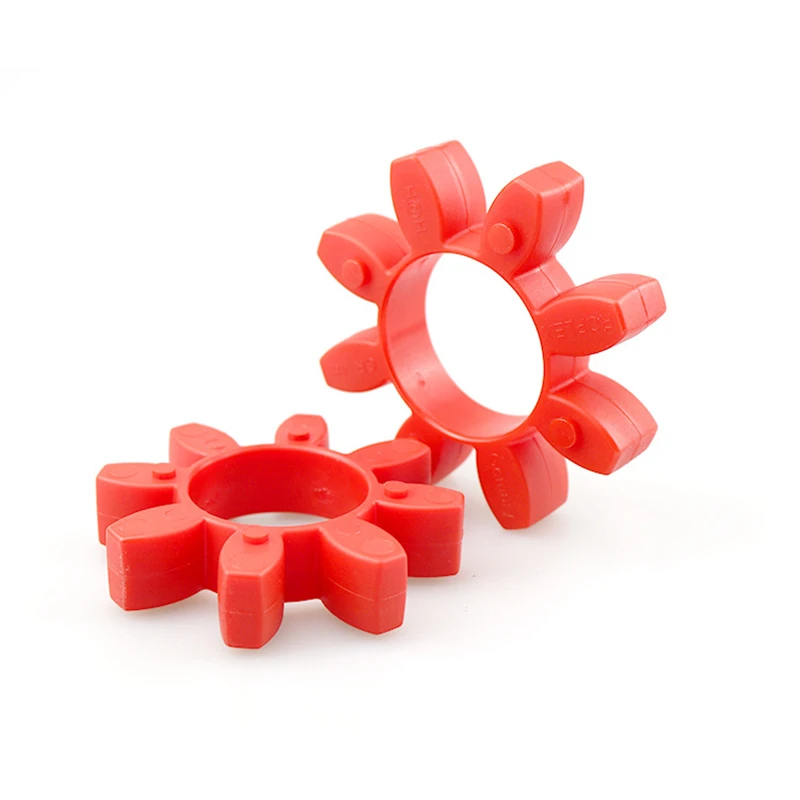 Hexagonal Wheel Polyurethane Plum Cushion With Elastic Cushion For Coupling