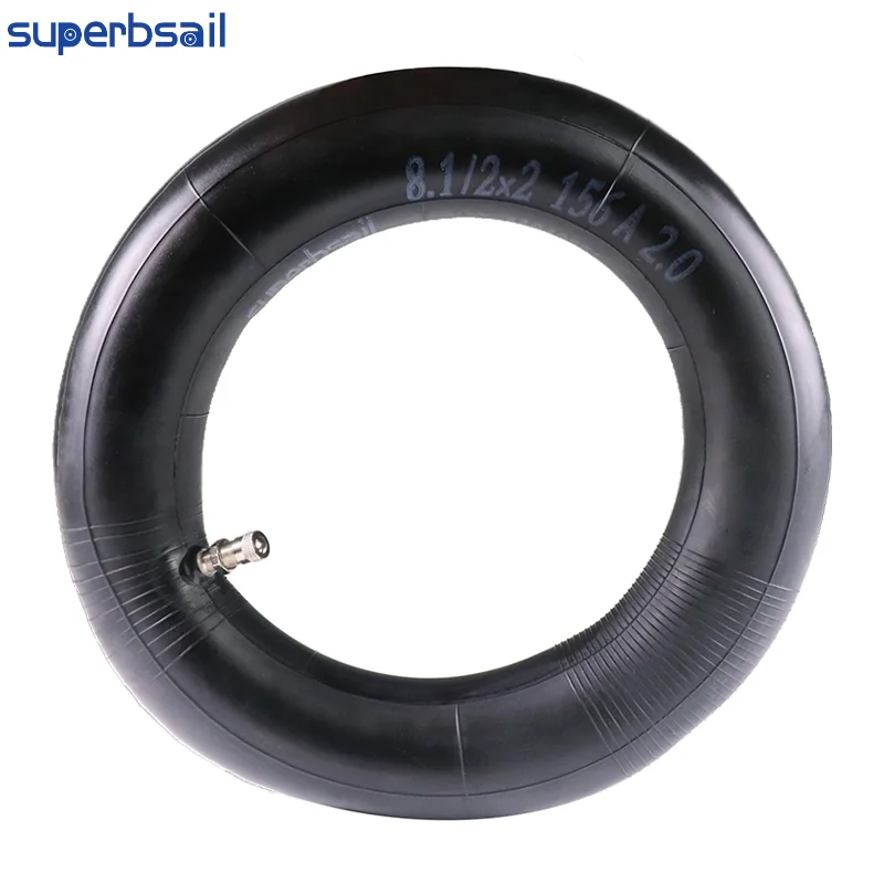 Superbsail EU Stock Escooter Camera Inner Tube 8.5 Inch 9*2 With Bent Straight Valve for Electric Scooter Accessories Inner Tube
