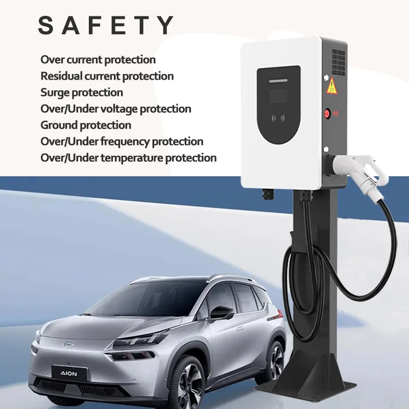 Промышленный Уровень 2 Smart 40a 50 кВт 40 60 cccs DC быстрая 22 канатная дорога EV зарядная станция для автомобилей