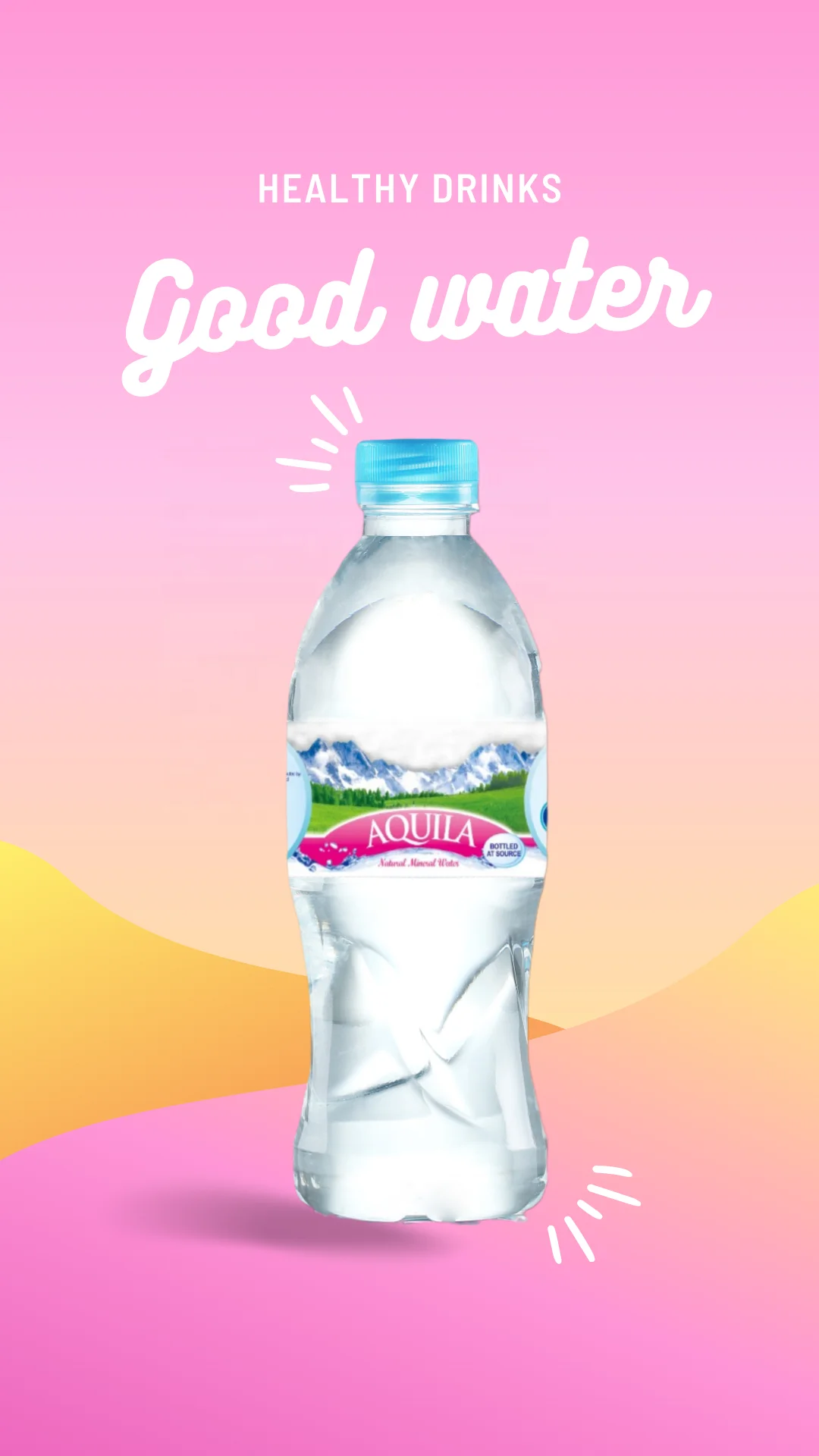 
AQUILA Mineral Water in PET Bottle from Indonesia Origin are The Best Choice 0.33L 