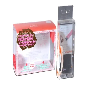 Square Plastic Clear PVC Boxes Transparent Waterproof Gift Box PVC Carry Cases