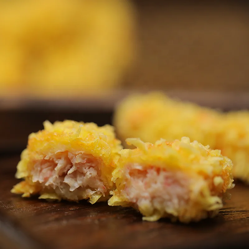 Chinese Traditional Frozen Seafood Breaded crab meat