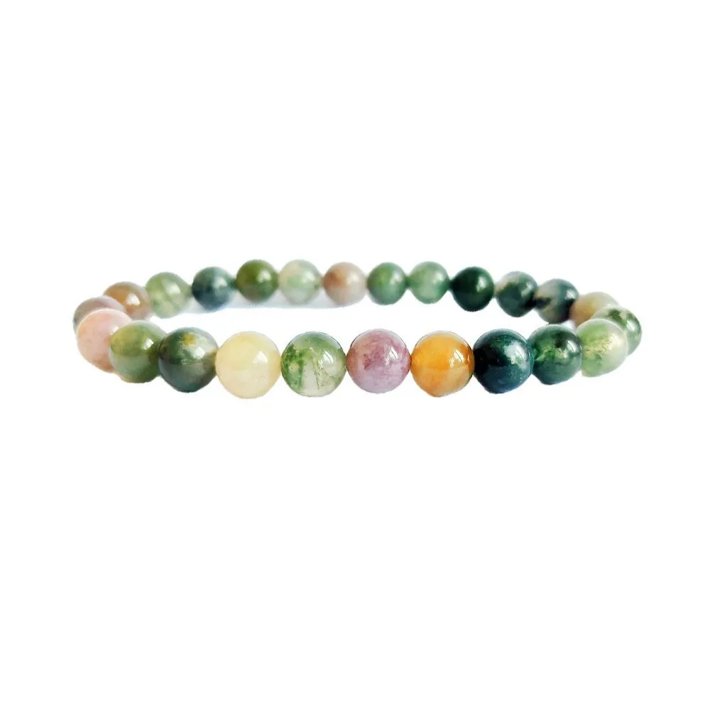 ZheHu 8MM Cheap Natural Stone Beads 7 Seven Chakra Amethyst Bracelets For Woman Yoga Healing Gemstone Beaded Bracelets