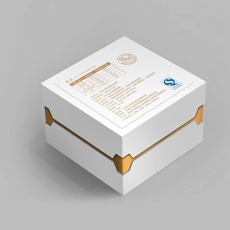 Newest Style Suitcase Style Royal Honey Jar Box Comb Honey Bottle Packaging Box