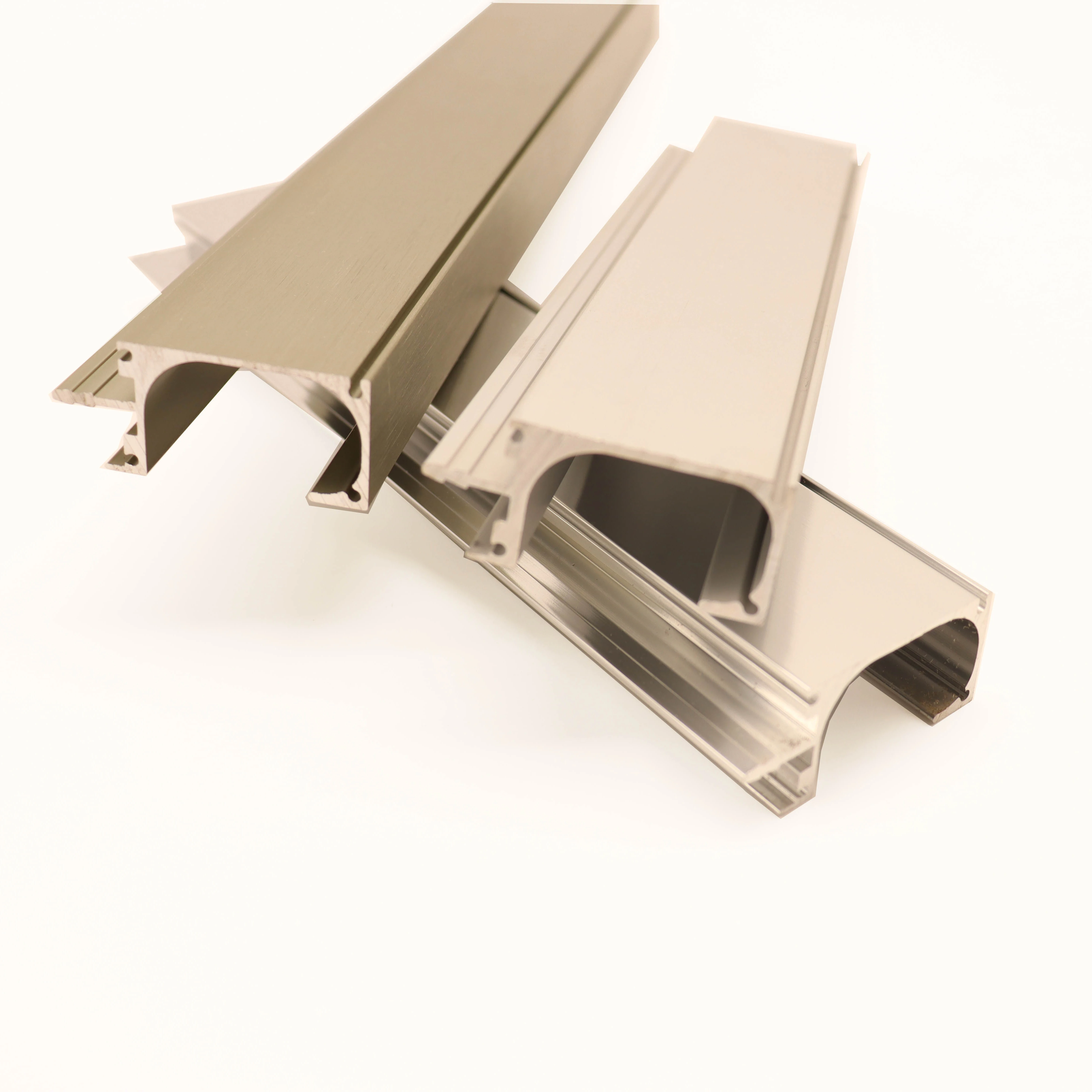 Different Finishes Easy Installation Modern Seamless Drawer Gola Aluminum Kitchen Profiles