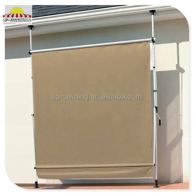 Adjustable Manual Retractable Outdoor Canopy Awning for Balcony for Office Hotels Schools Bathrooms Warehouses