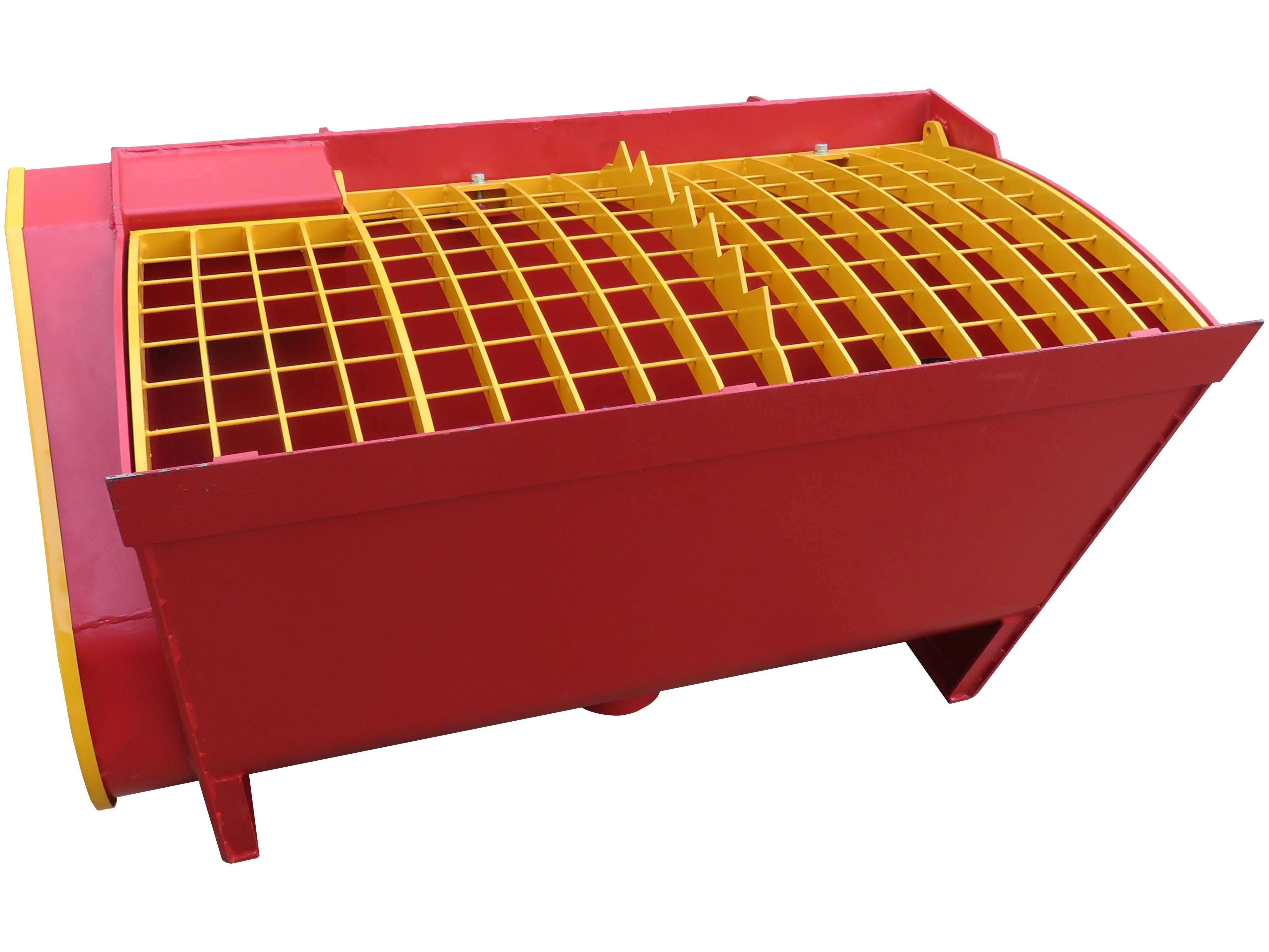 feed crusher and mixer  grinder machine with bucket Skid steer hydraulic Concrete Mixer Bucket