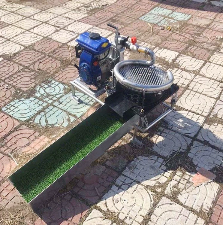 River Sand Washing Plant Diesel Engine Gasoline Outdoor Automatic Small Gold Mining Machine
