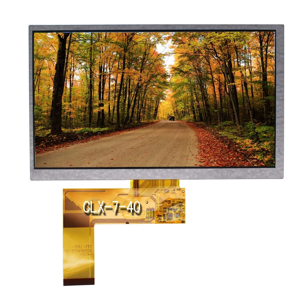 
7 inch TFT RGB IPS 40PIN 1024X600 LCD DISPLAY SCREEN MODULE 