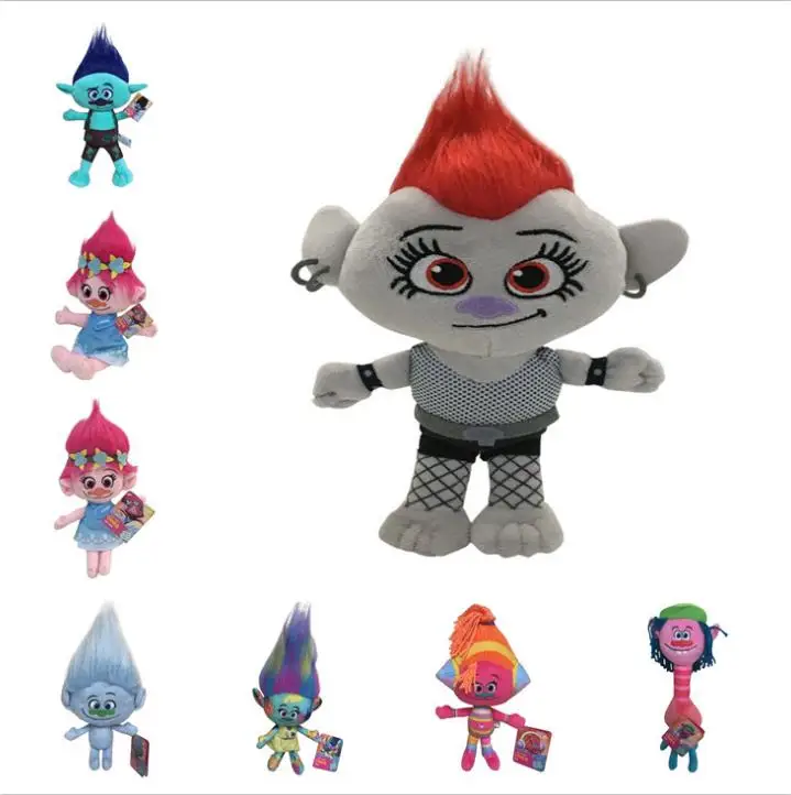 Trolls 2 plush toys trolls Bobbi Blanche ugly doll creative doll wholesale