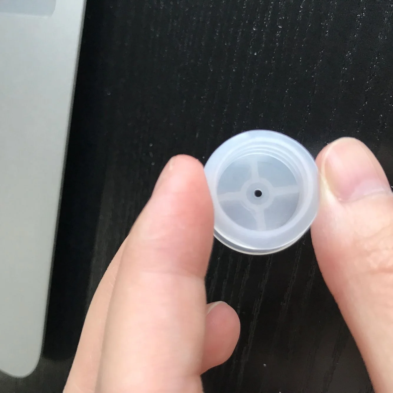 Press in Bottle Adapter for Oral Medication DIN28 Bottle Neck