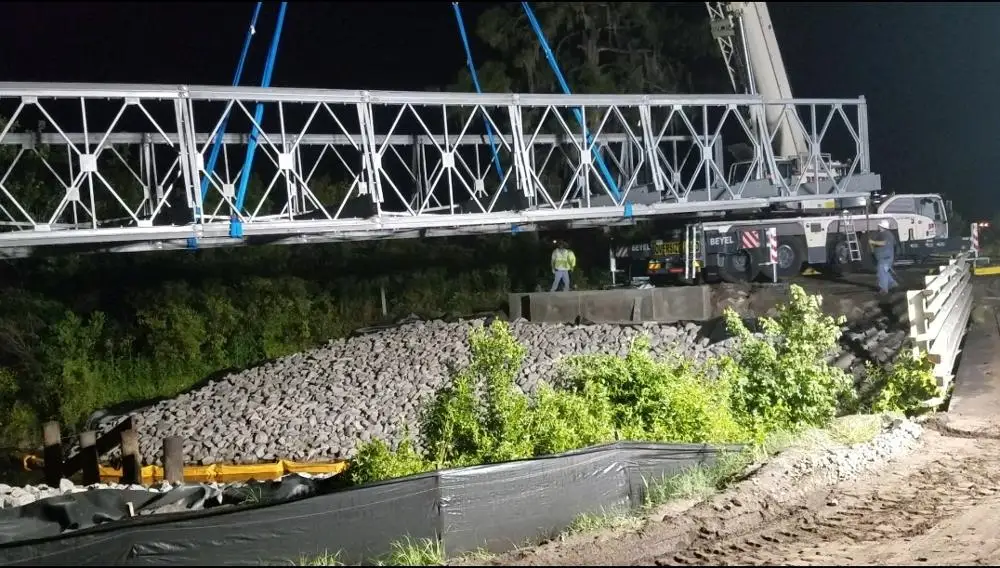 Prefabricated Modular Steel Balley  Bridge customized product