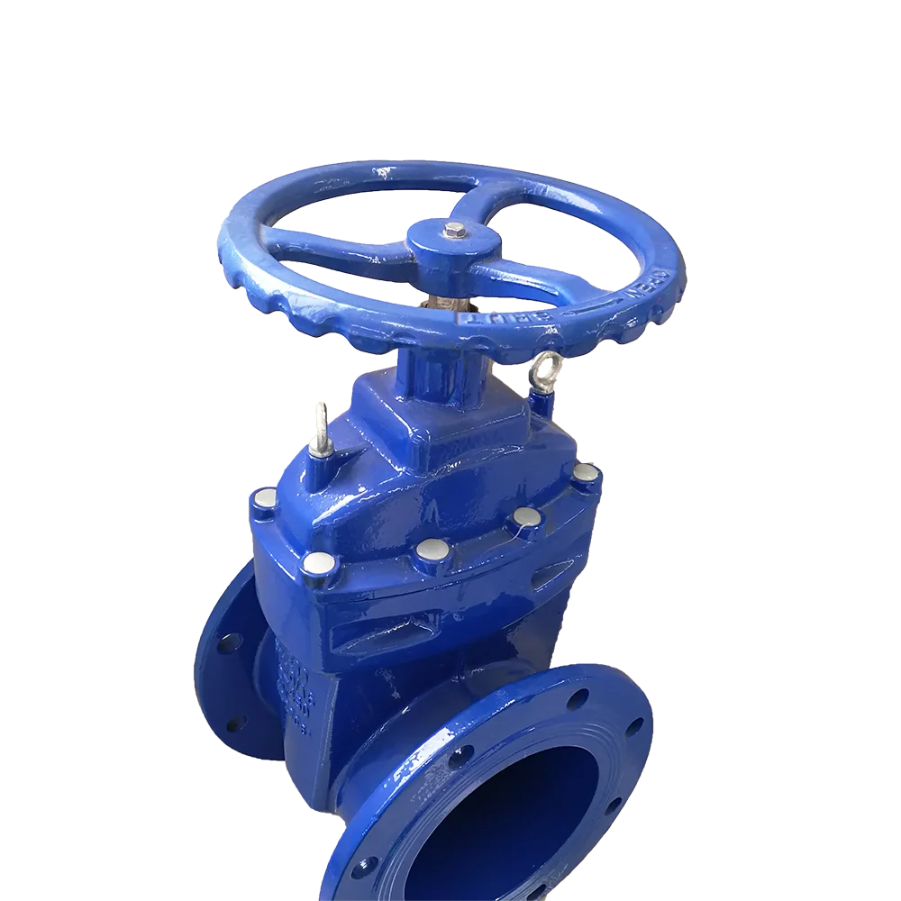 Z45X-16Q DN200 Flange connection Ductile cast iron Manual Non-rising stem gate valve factory