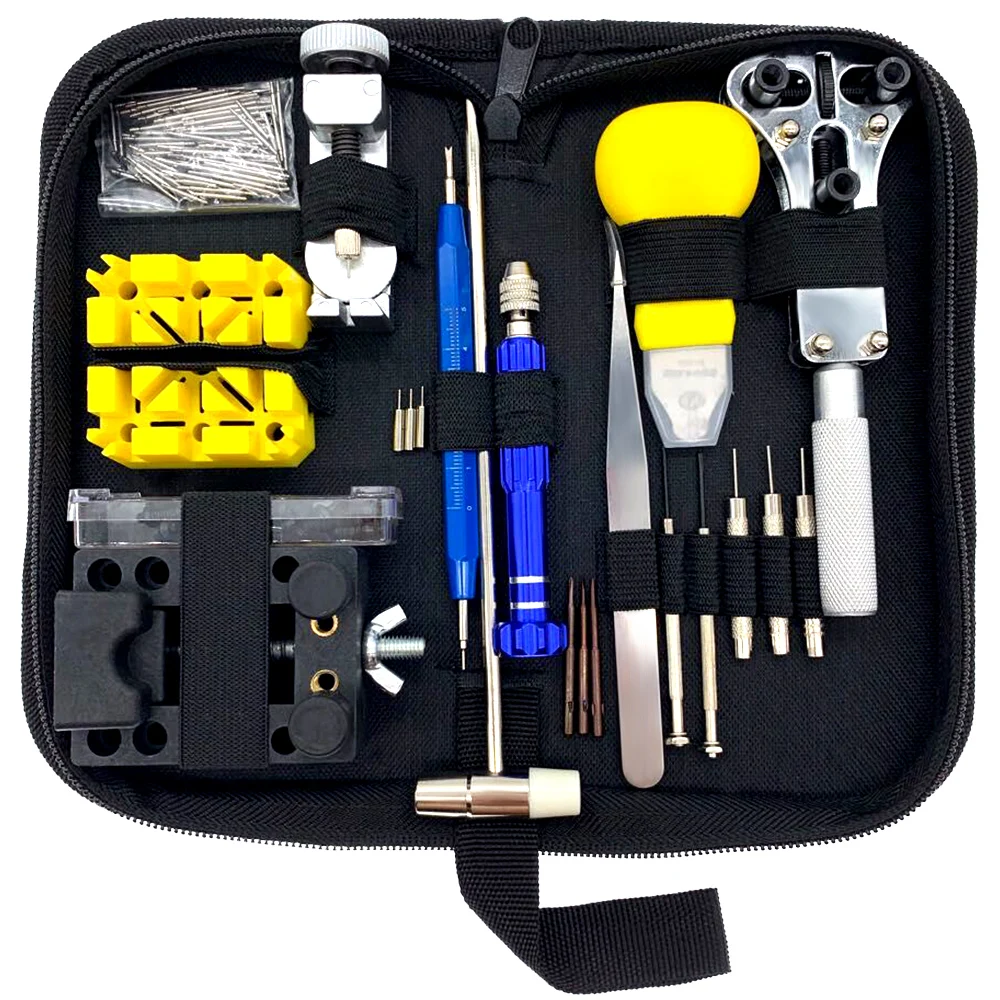 
Watch spare parts watch tool 148 pcs watch repair tool kit 