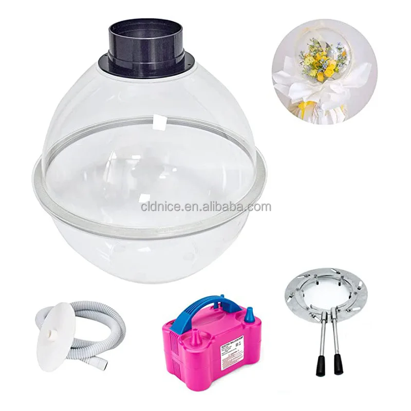 Nice 2024 Tot Selling Products Balloon Expander  36 Inch Bobo Balloon Stuffing Machine Steel Expander Tool