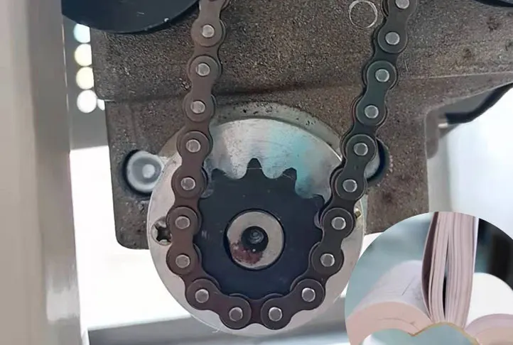 Automatic new design desktop perfect binder hot melt glue binding machine for sale 2023