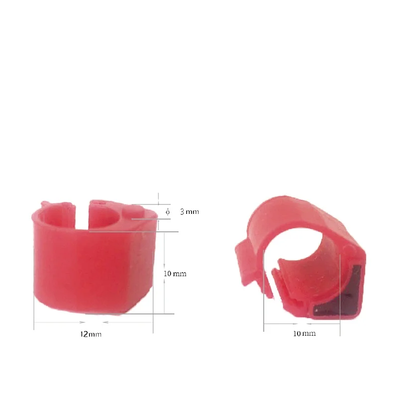 Low Price Rfid Chicken Foot Ring ,tauris System Etc Provided Ear Tags Hot Product 2019 with Hitags256 Chip for MEGA,BENZING,TIPE