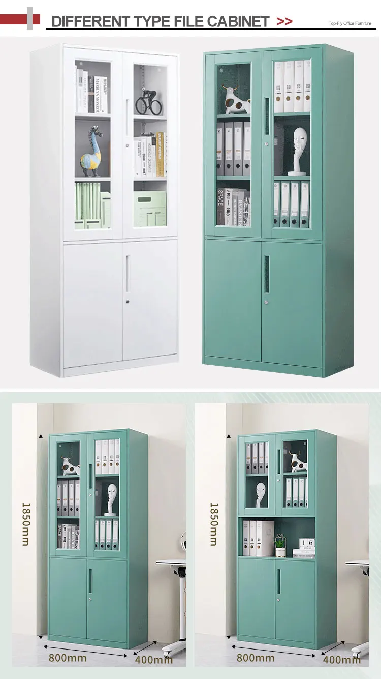 Modern new design Customizable liner color, shell color, lock cylinder and drawer Metal Storage Cupboard Steel Filing Cabinet