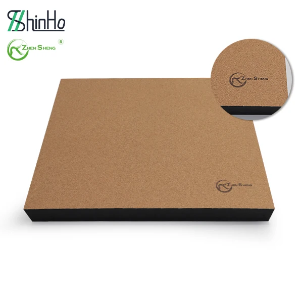 Zhensheng gym accessories yoga cork foam balance pad