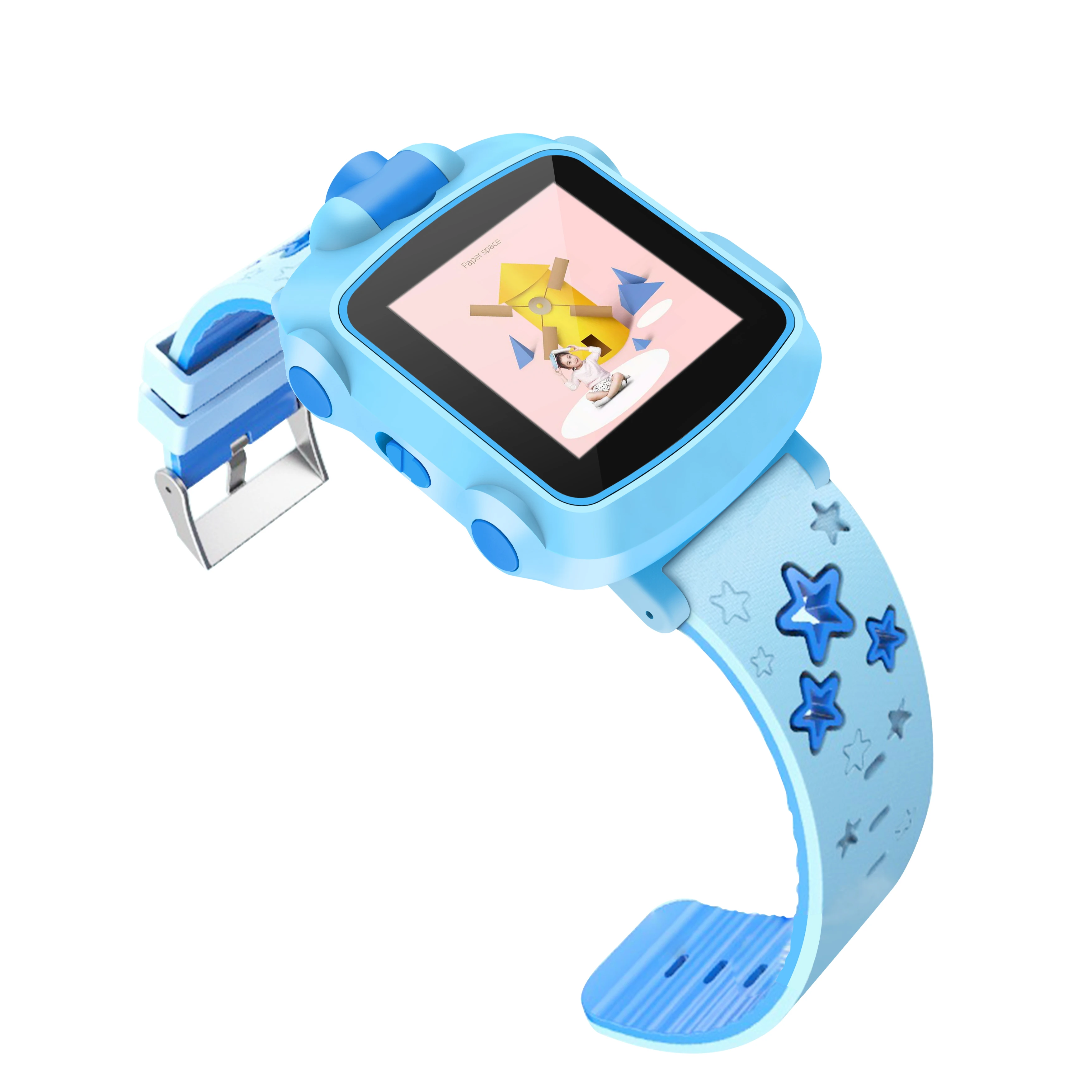 Kids Watch Digital Selfie Kids Camera With Games Pink And Blue