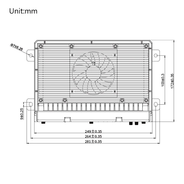 High Performance 200 TOPS Fan Cooling Multiple Giga Ethernet with PoE Intelligent Traffic AMR AGV Embedded Computers