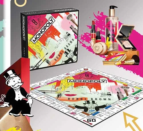 Bobbi Brown X Monopoly Square licensed monopoly boardgame Business Promotional Gift