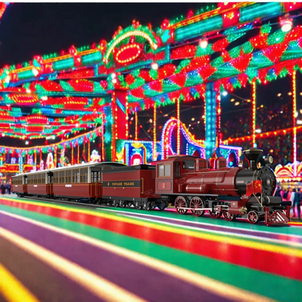 Factory Direct Outdoor Metal Electric Train for Amusement Park & Sightseeing Tourist Attraction