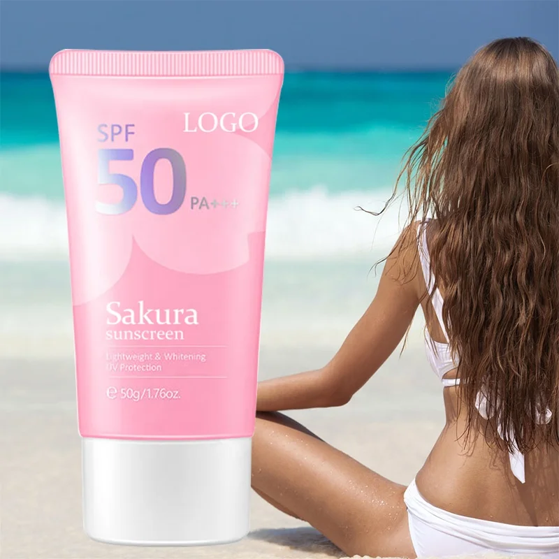 Halal Face Skin Care Whitening Sunblock Sun Screen Lotion Sunscreen Cream Spf 50 Organic Sunscreen Cream