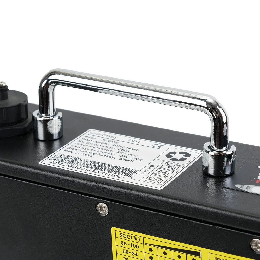 JOYDO 72V20AH Lithium ion battery 20S 17S 14S 13S Lifepo4 battery 60V20AH 48V20AH E-scooter battery