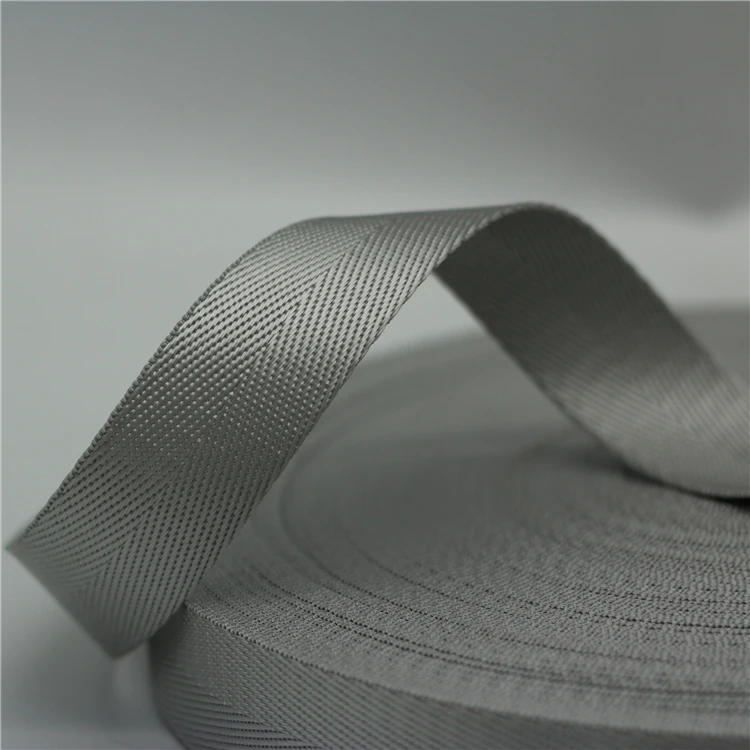 Wholesale20mm25mm32mm38mm50mm herringbone webbing straps woven webbing polyester nylon webbing for belt