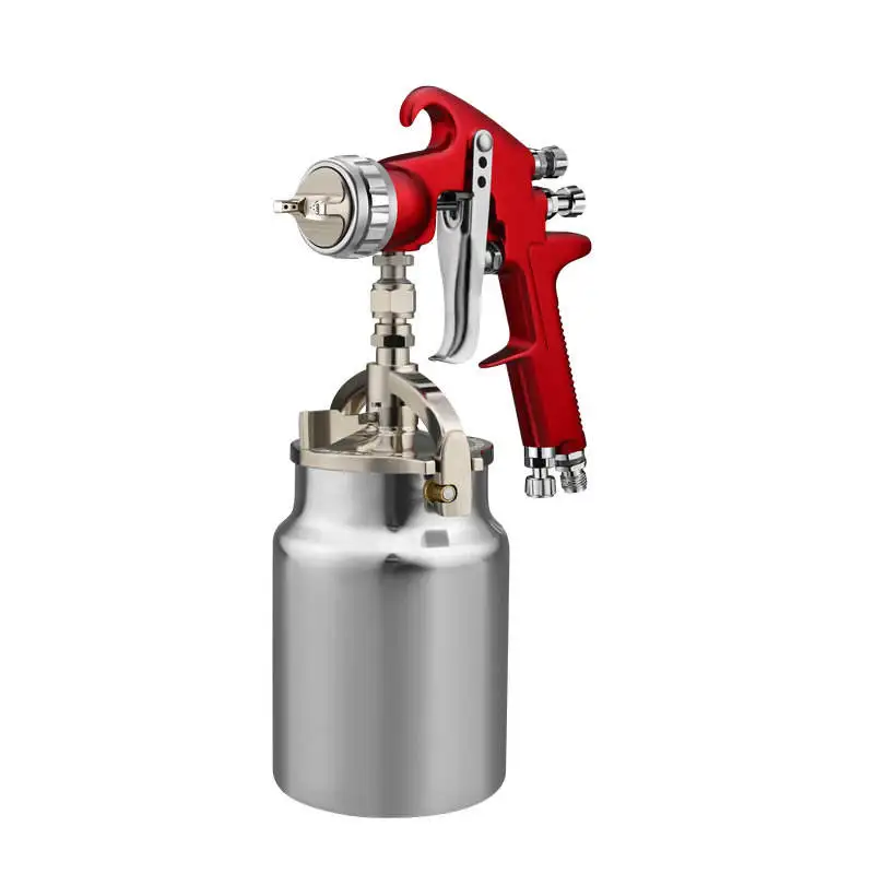 Boutique Large-Capacity Lower Pot Car Pneumatic Paint Gun JGA Type High Atomization Water-Based Paint Automatic Spraying Tool