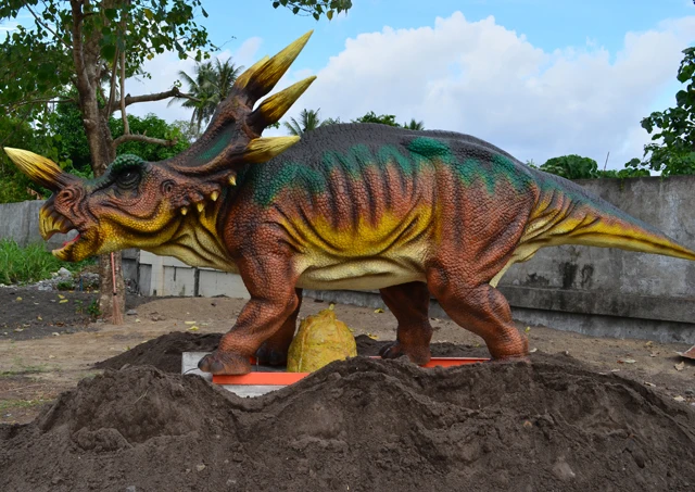 Christmas Decoration Huge Size Animated Animatronic Dinosaur