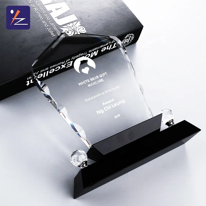 Manufacture K9  Crystal Award Trophy For Engraving Souvenirs Gifts