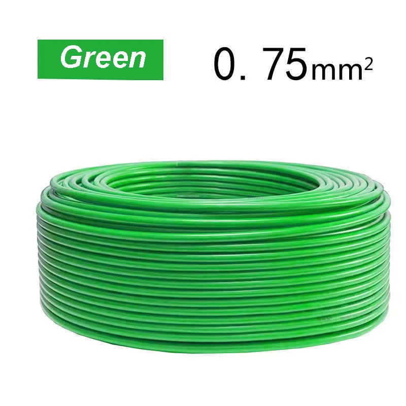 Electronic cable 16/18/20AWG Copper wire BVR 0.5-16mm2 house wiring electrical cable PVC wire