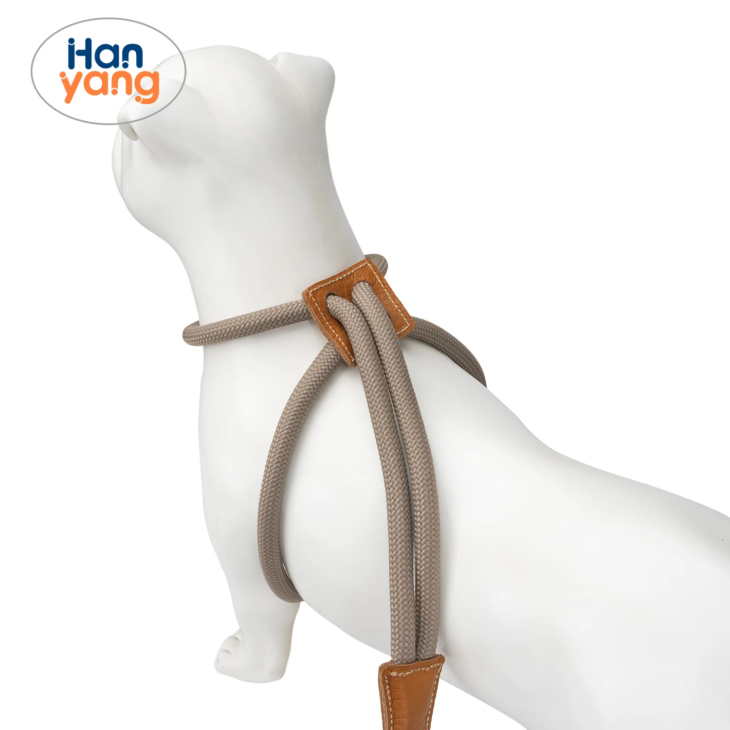 HanYang OEM Custom Dog Harness Puppy Step-in Leash Heavy Duty Adjustable Nylon Dog Collar & Leash in One for Medium Dogs