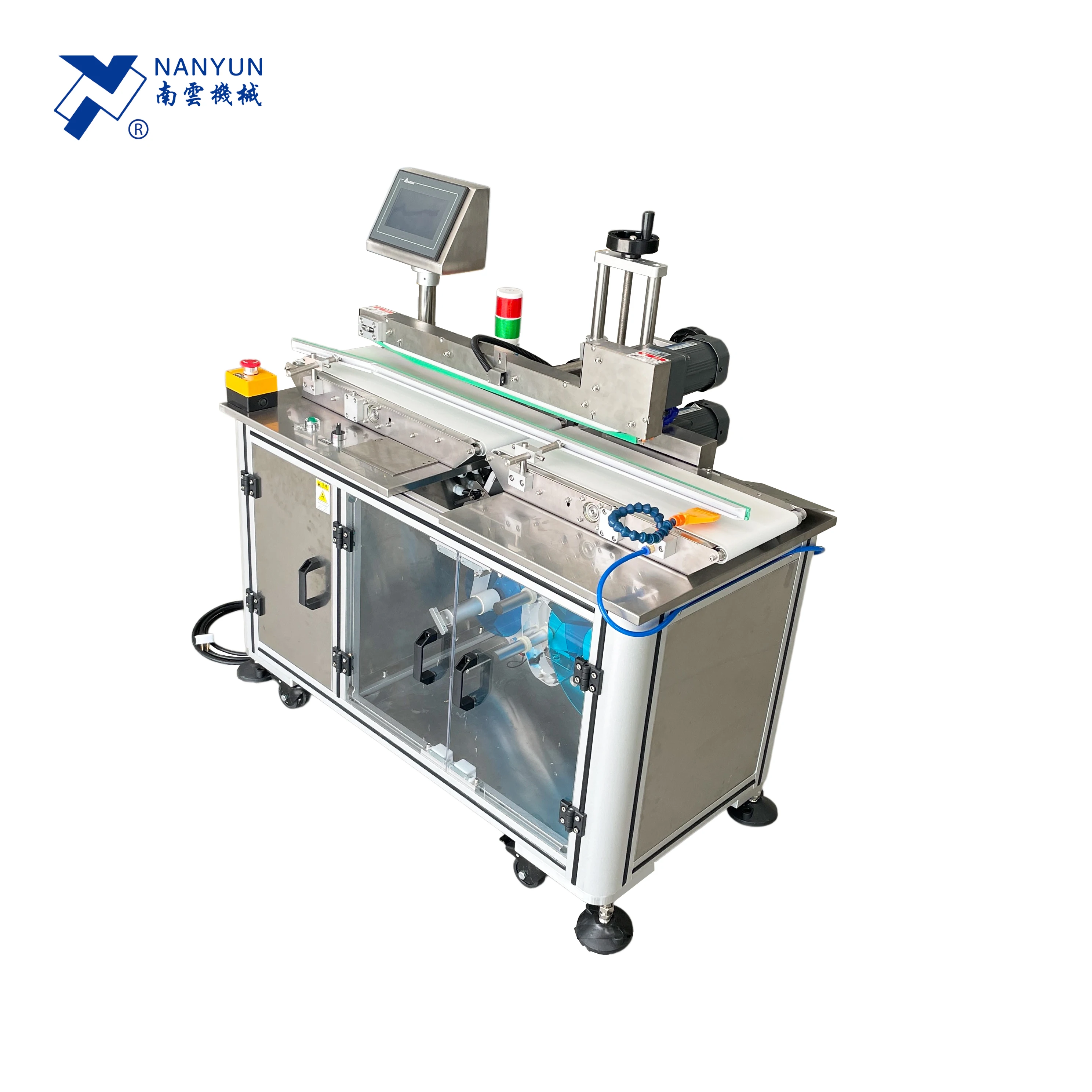 automatic sticker labeling machine for candle spices jerry square round plastic bottle jar can tin