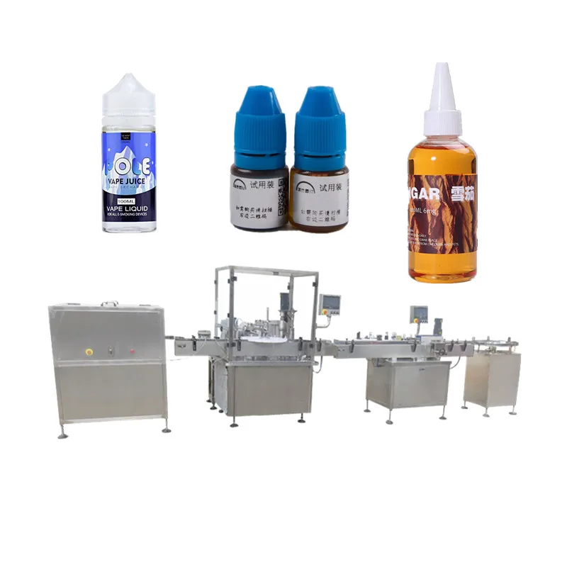 Filling capping machine vial auto plastic water bottle sealing capping machine monoblock filling and capping machine