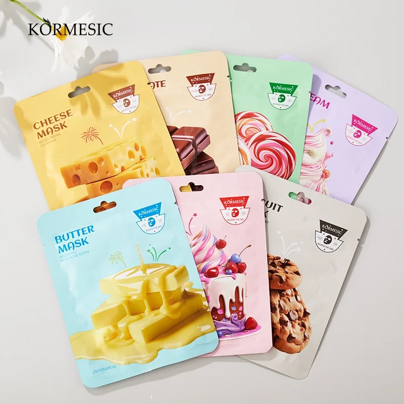 KORMESIC Wholesale private labels OEM soothes acne anti-wrinkle and firming facial mask