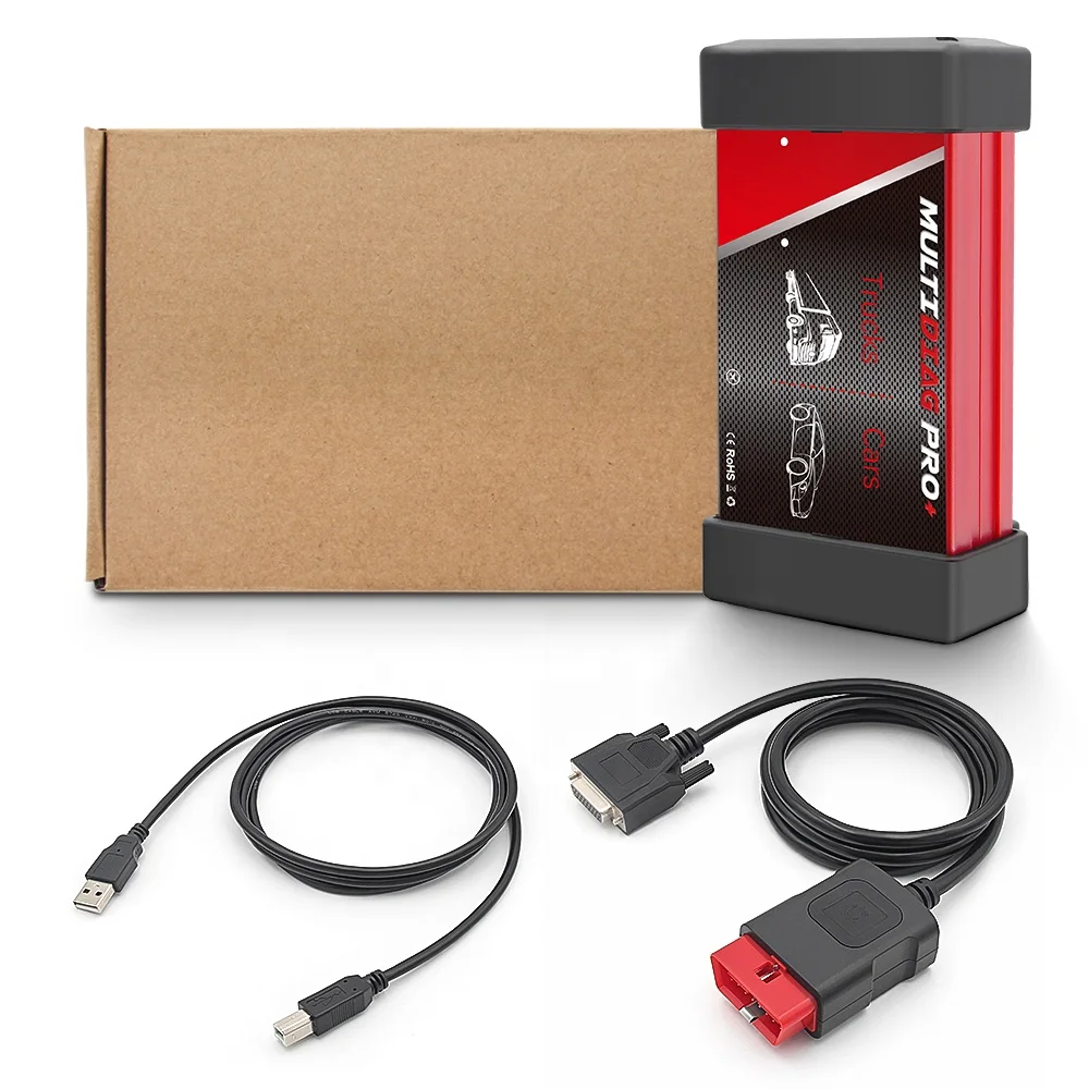 Escaner Automotriz Obd2 сканер с голубыми зубами автомобильный грузовик диагностический инструмент Multidiag Pro Plus комплект одноплатный 2020 V2023 программное обеспечение
