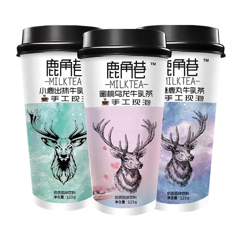
Famous Brands in China Lujiaoxiang brand milk tea 