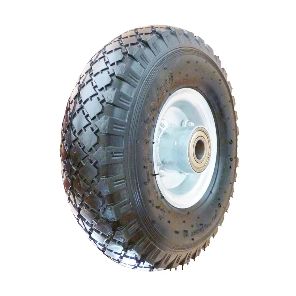 Super Quality High Endurable Wheels Steel Rubber Tread-on-Core 3 Years Warranty Solid Tire Dimensions 6x2-2