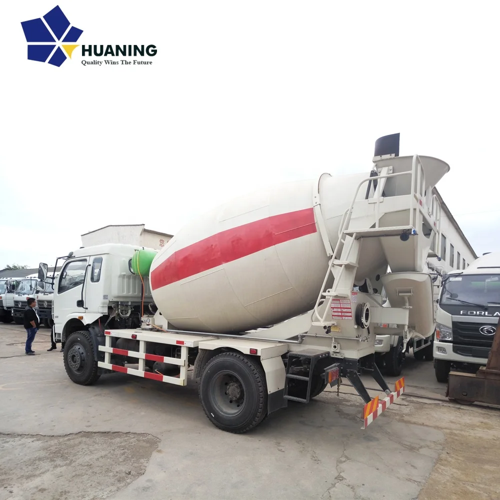 Cubic Self Feeding Concrete Mixers Truck from China High Efficiency Hot Selling 1.5 Drum Pump Provided Mini Engine Engine Hire
