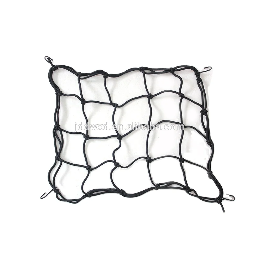 China factory supplies all kinds of customized PE.PP flexible motorcycle storage luggage cargo net