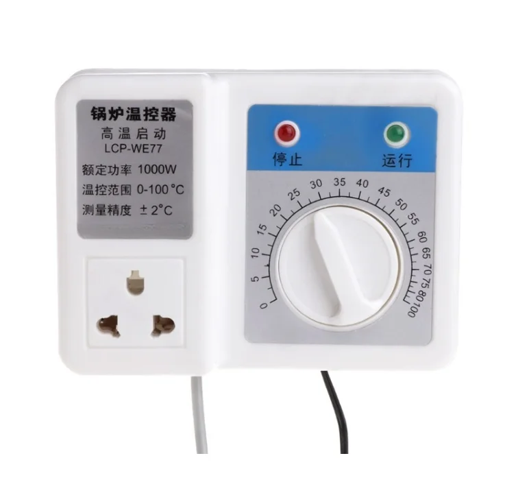 220V 1000W Boiler Thermostat Regulator Circulating Pump Temperature Controller 77UC Wholesale dropshipping