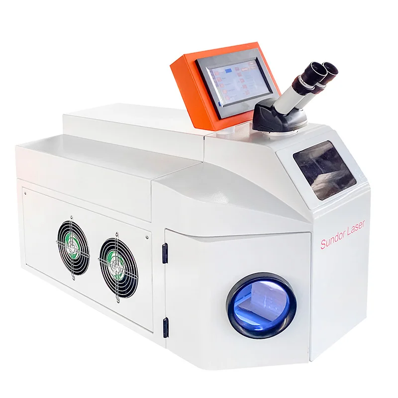 JPT 50w 3D Laser Welder Spot Welding Machine used for jewelry making