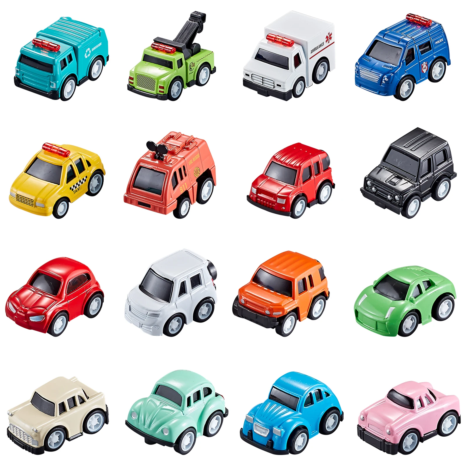 1:64 Alloy Car Model Alloy Toy Diecast Model Car Pull Back Toy Diecast Toys Car for Kids