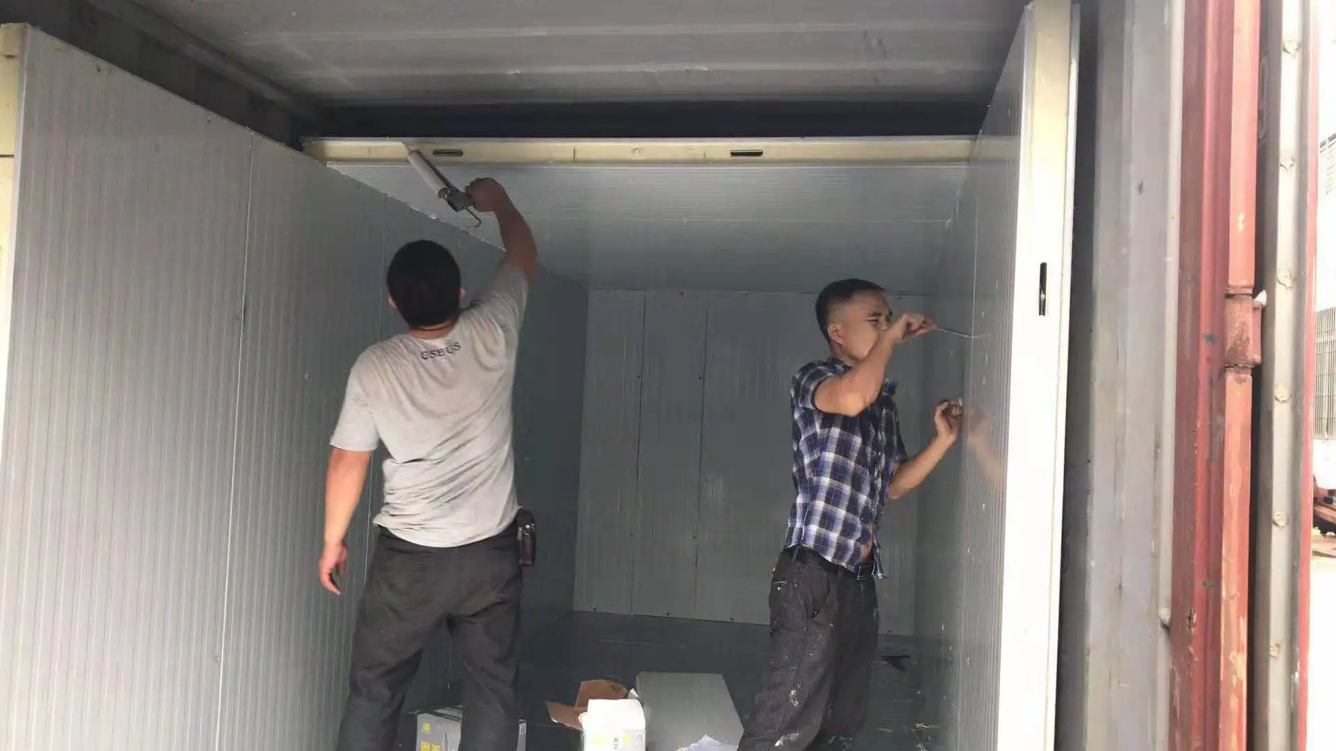 Промышленные сборные Walk-in Контейнер морской контейнер холодильник для