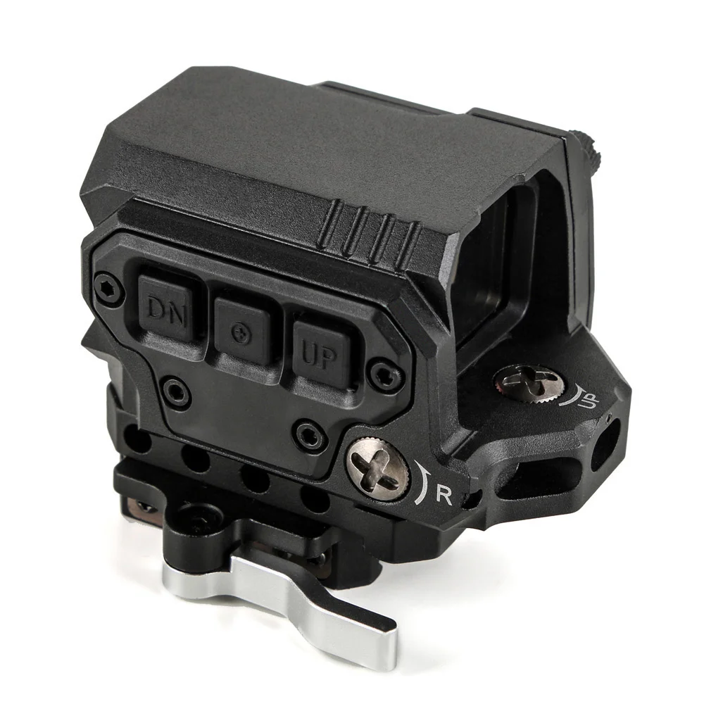 HONESTILL R1X Reflex Red Dot Sight  With IR Function For 20mm Picatinny Weaver Rail Scope QD Quick Release Mount