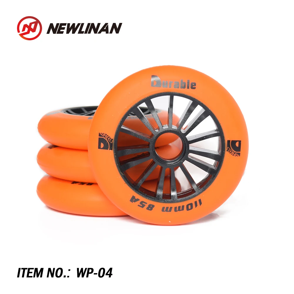 Inline Speed Skate PU Wheel 100/110mm Durable Inline Skate wheel